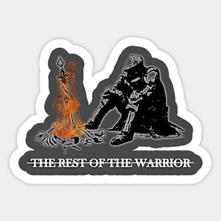 The rest of the warrior V.2 Sticker